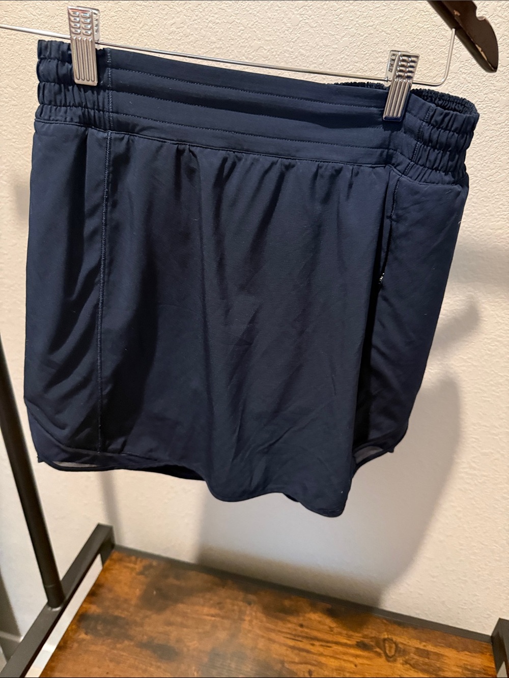 lululemon athletica Navy Athletic Skort with Built-In Shorts